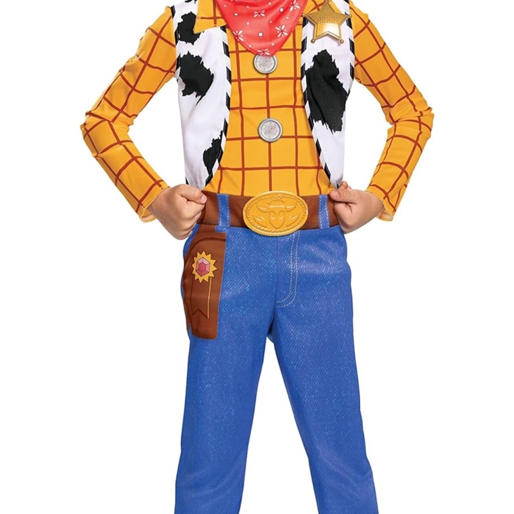 Woody from Toy Story Toddler Costume size 3-4T Great condition w/out packaging